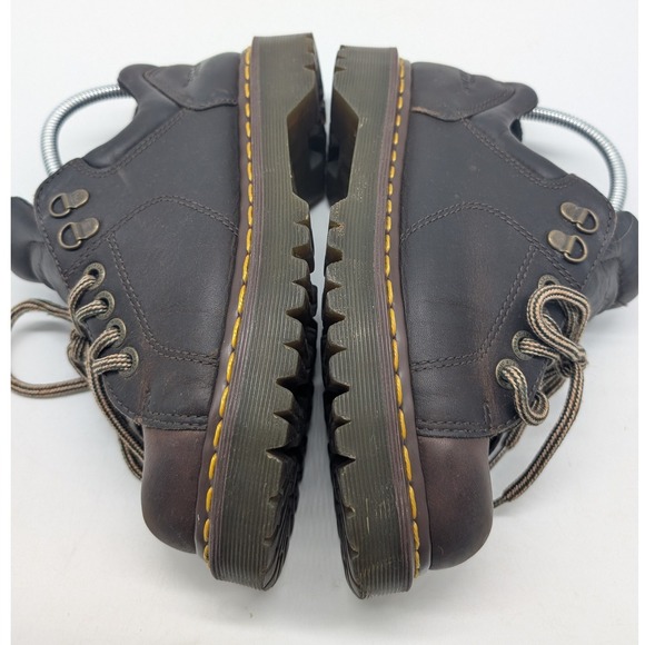 Dr Martens 8312 Mens Shoes Sz 6 Brown Leather Lace Up Chunky Platform Shoes - Picture 10 of 15